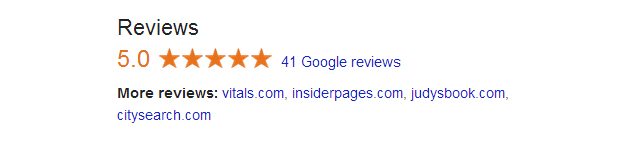 Google switches to 5 star rating system