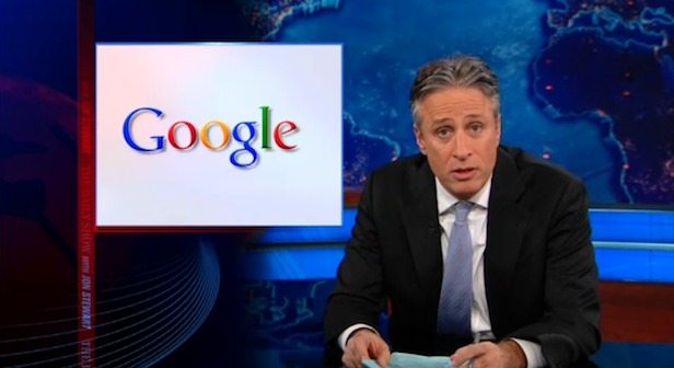 Jon Stewart mocks Google Plus (Video)